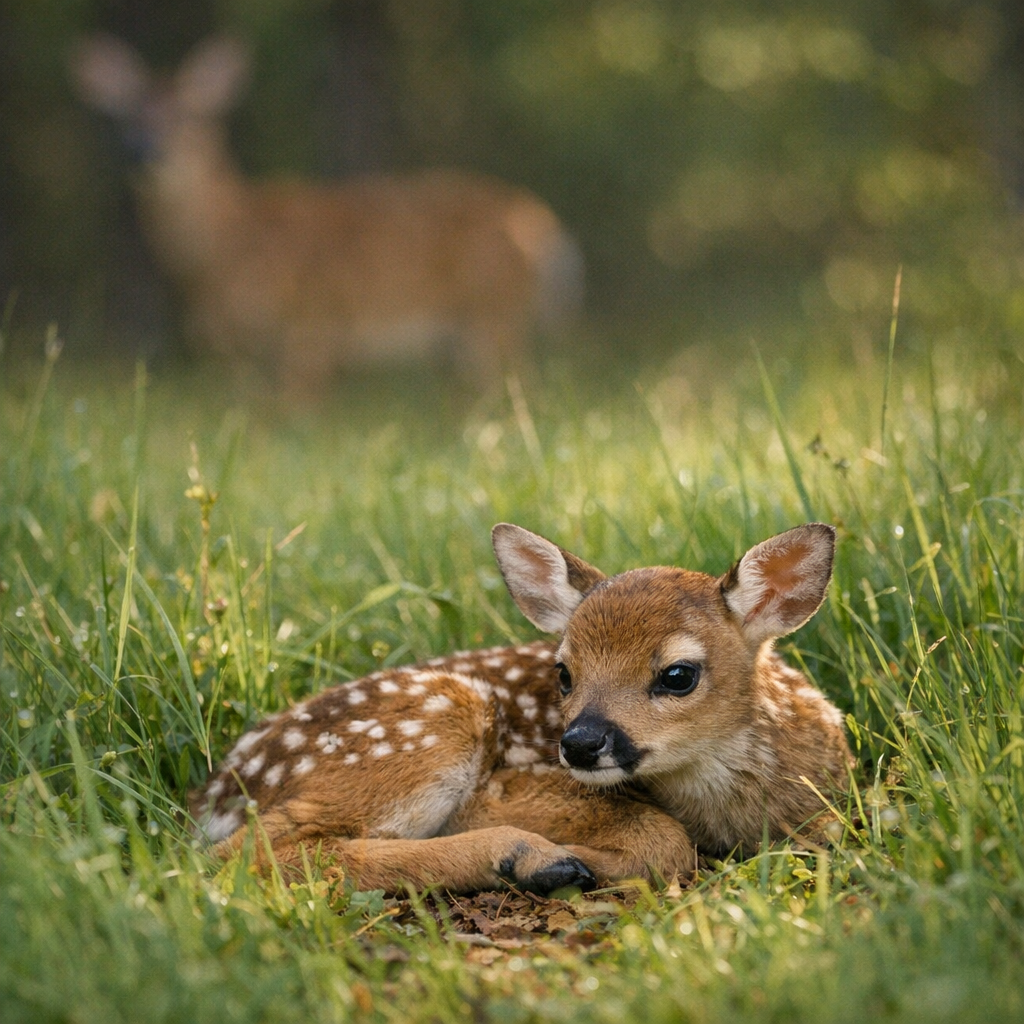 Comment s’appelle le bébé de la biche dans la nature ?