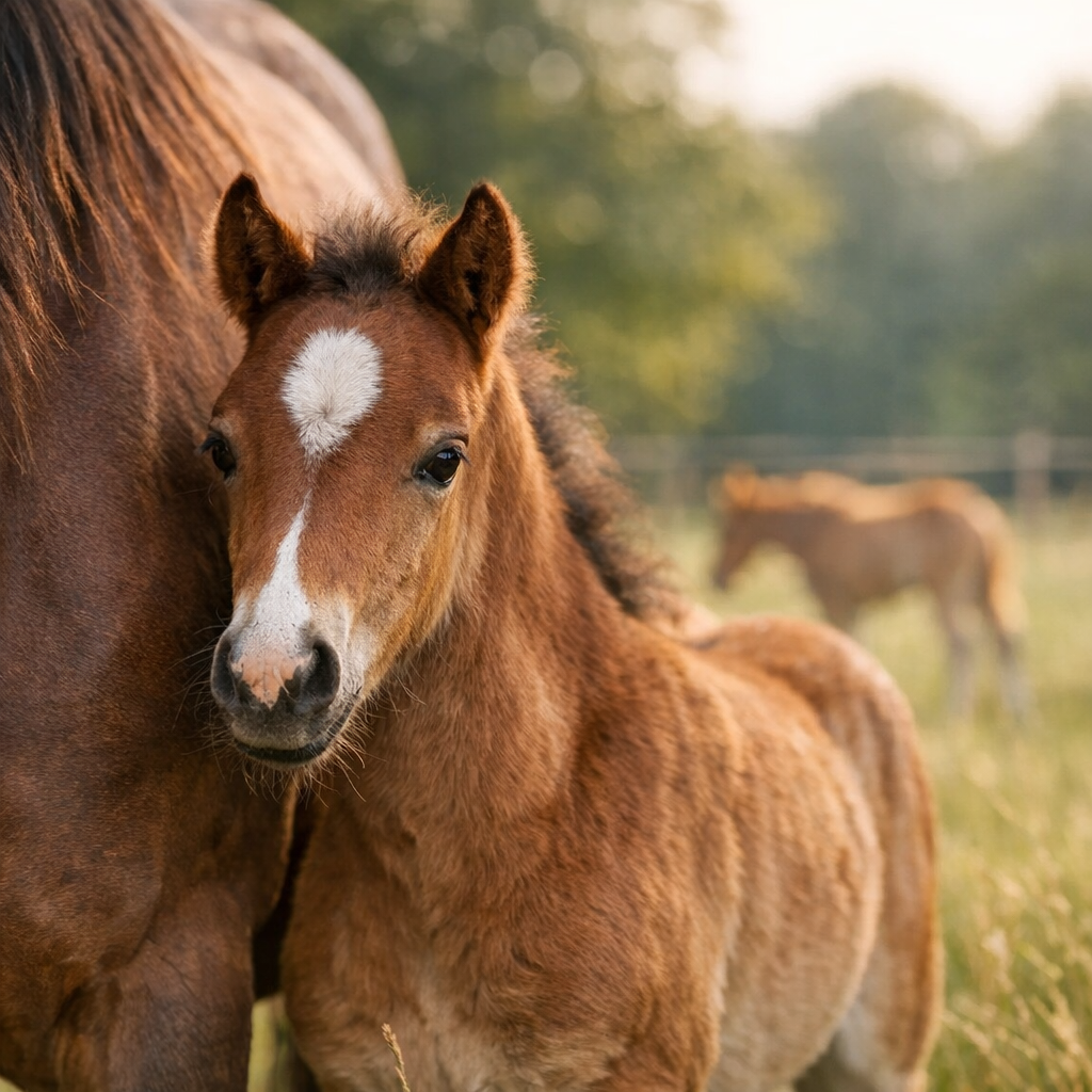 Bébé poney ou bébé cheval : pourquoi on dit encore poulain