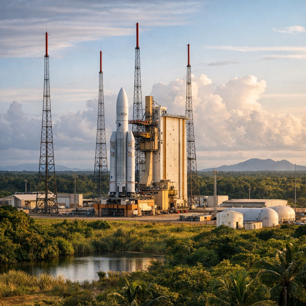 2. CSG&nbsp;: le berceau géographique d’Ariane près de Kourou