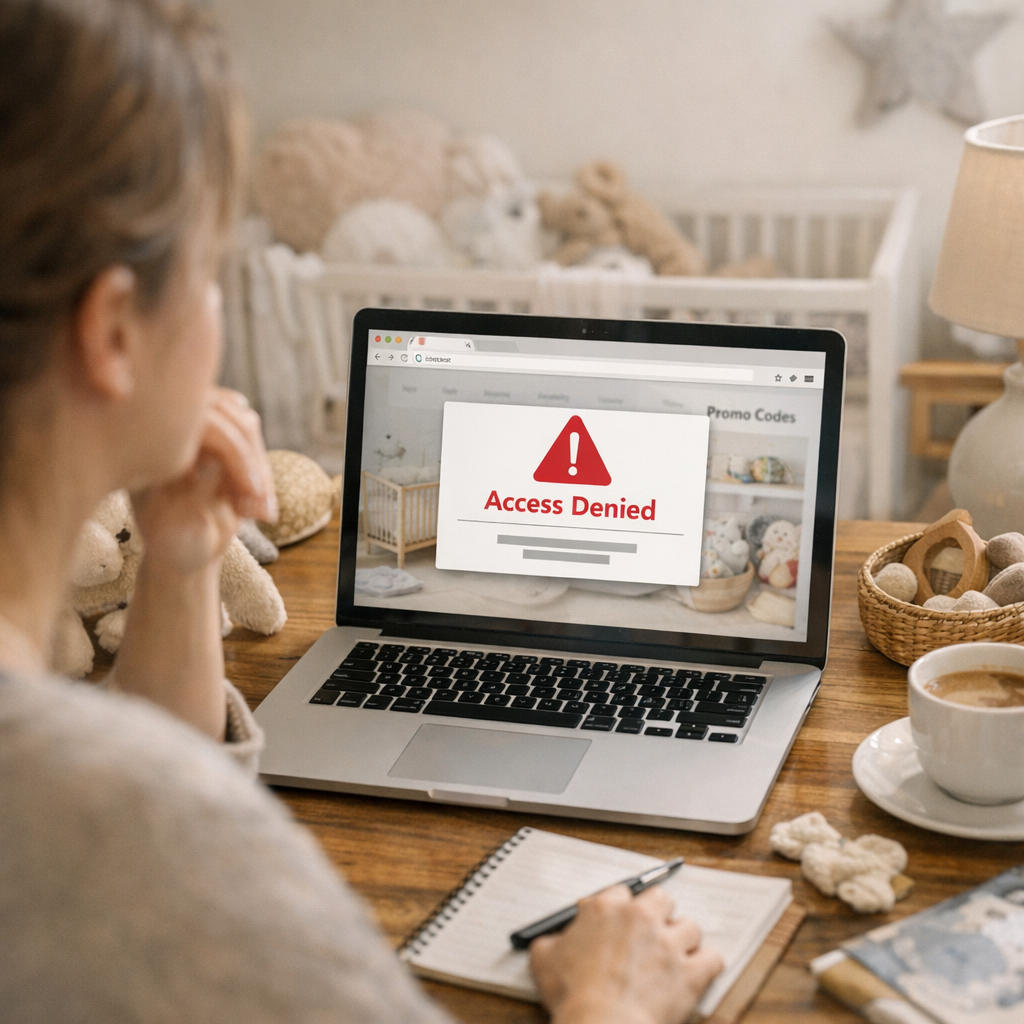 Accès refusé : pourquoi certains sites de codes promo ne s’ouvrent pas ?