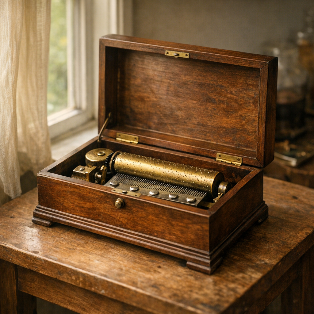 Une Boîte à Musique ancienne se reconnaît à son mécanisme