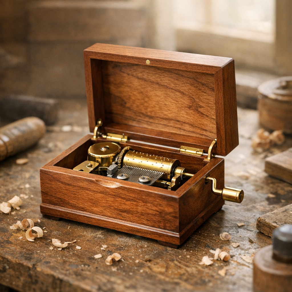 Une Boîte à Musique artisanale se reconnaît à l’oreille