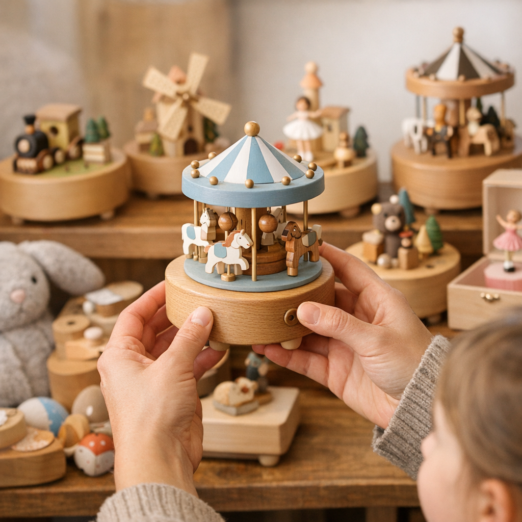 Comment choisir une boîte à musique bois enfant sans se tromper&nbsp;?