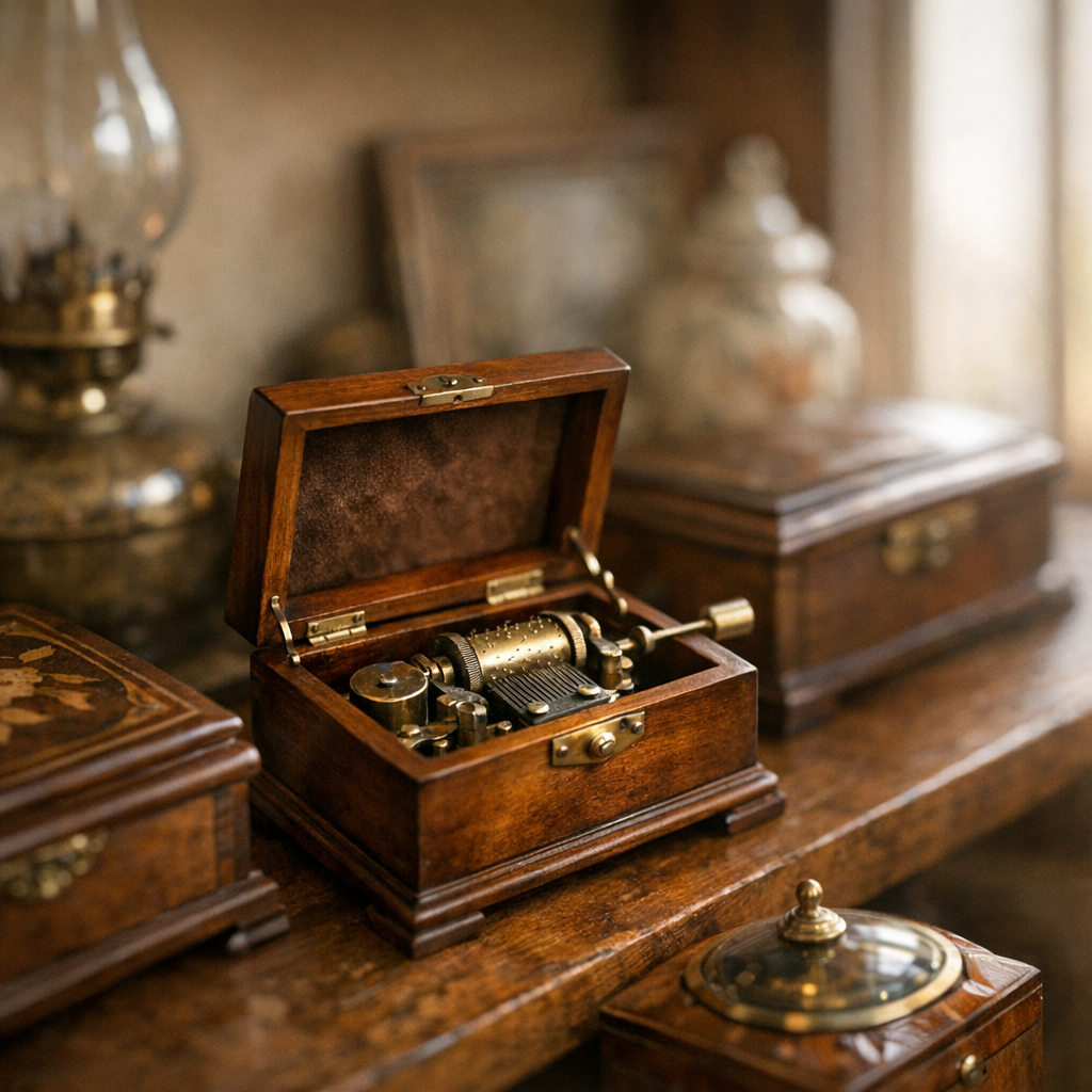 Une boîte à Musique de Collection se choisit à l’oreille