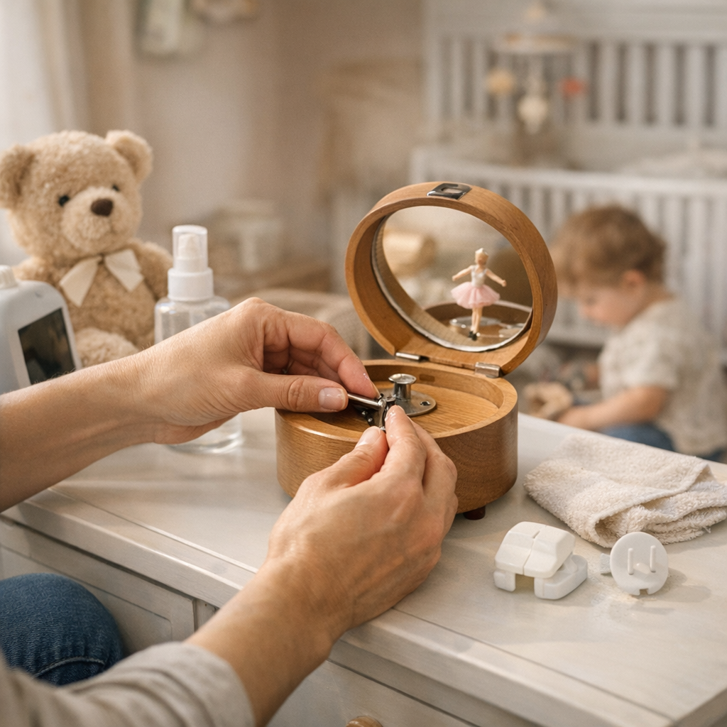 Sécurité enfant et entretien : les gestes sobres qui changent tout