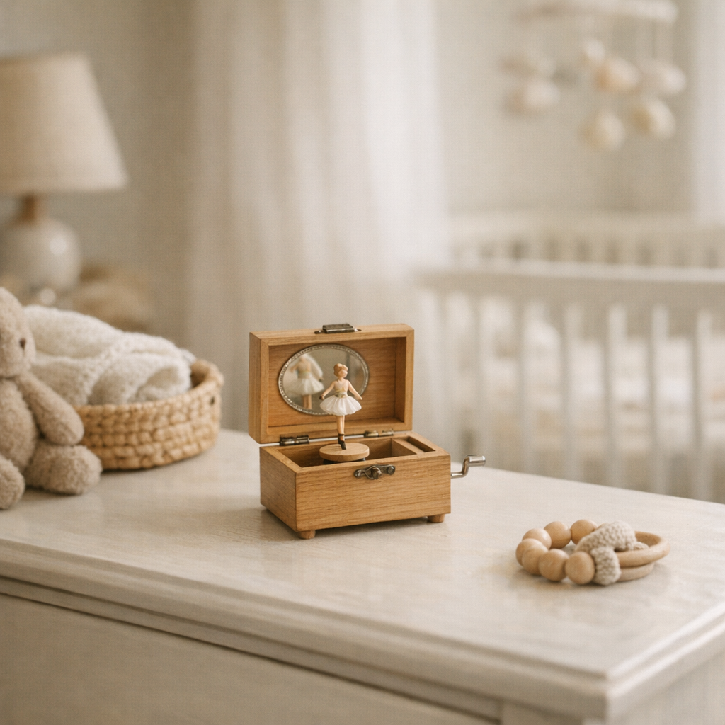 Quelle boîte à musique choisir pour une chambre de bébé ?