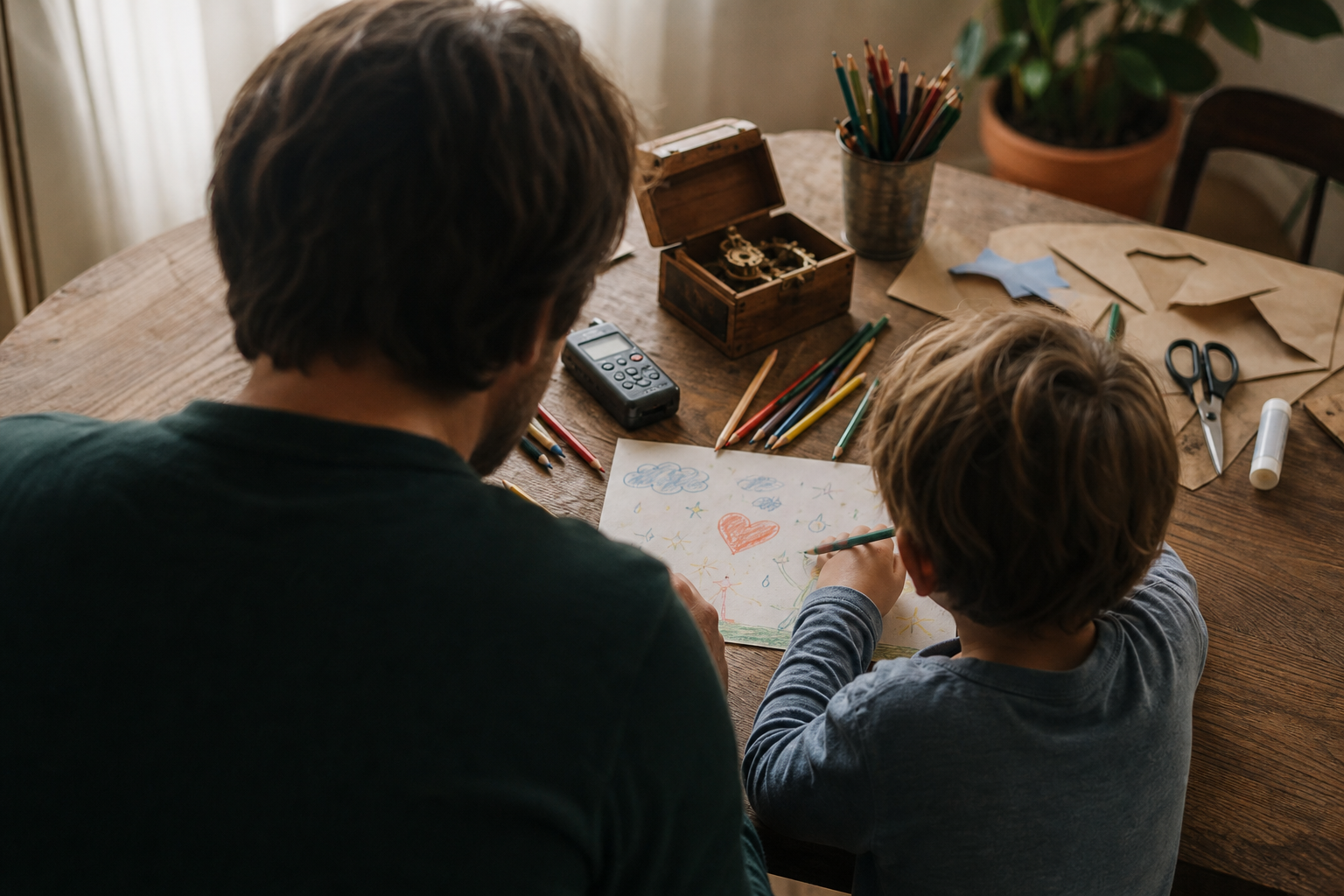 Quel bricolage de cadeau de Fête des Pères fabriquer pour qu’il dure ?