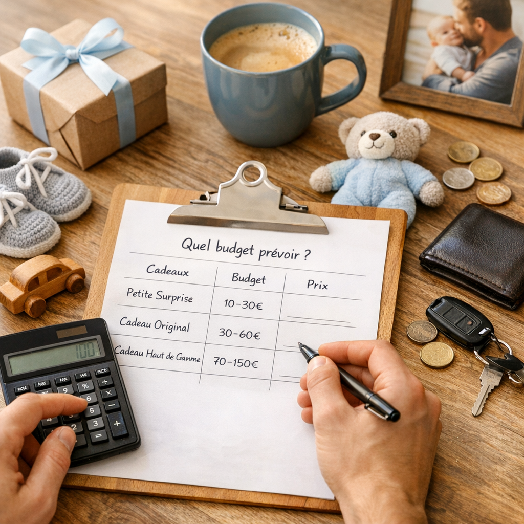 Quel budget prévoir ? Tableau prix des cadeaux première fête des Pères