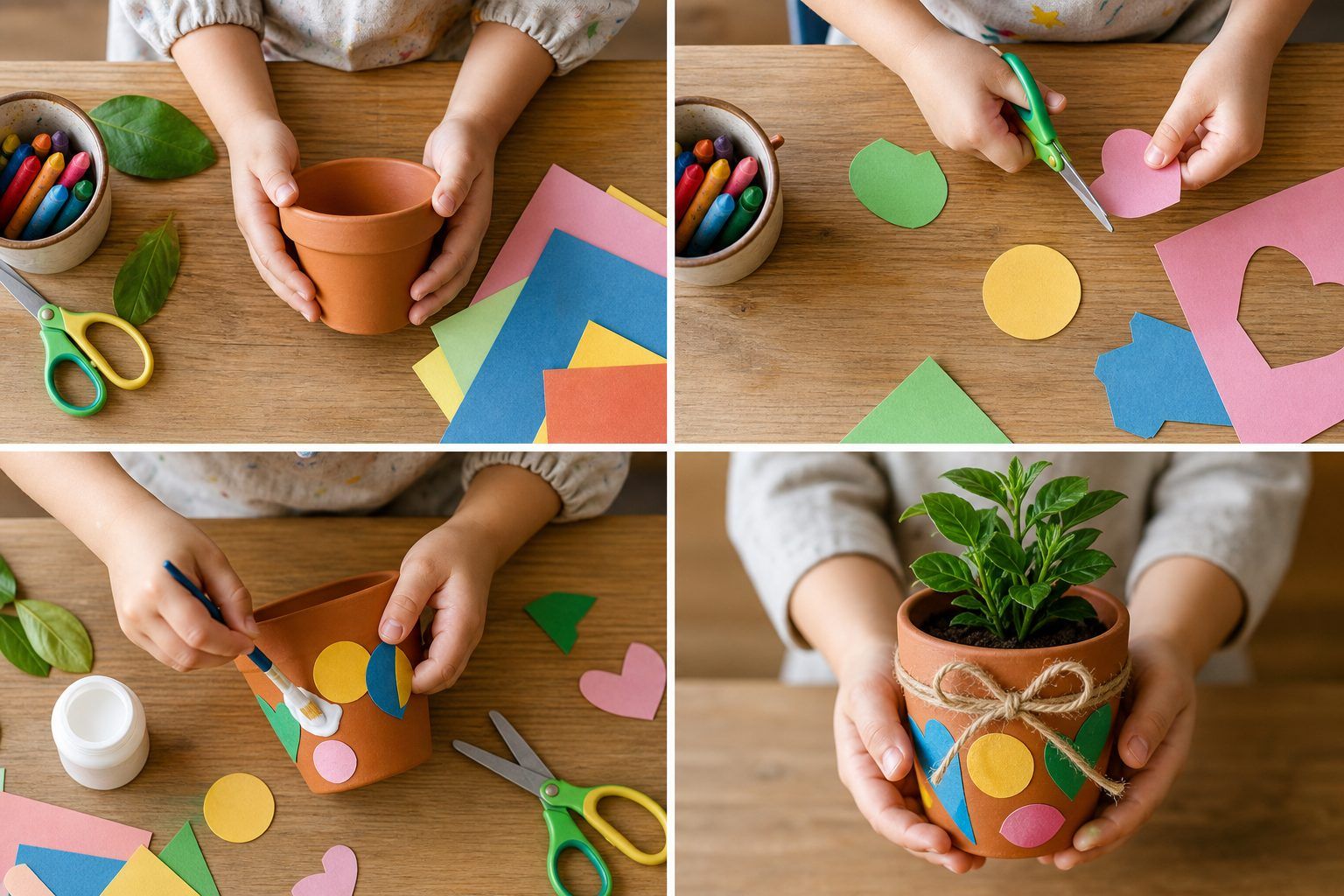 Comment fabriquer un petit cadeau facile : une méthode en quatre gestes