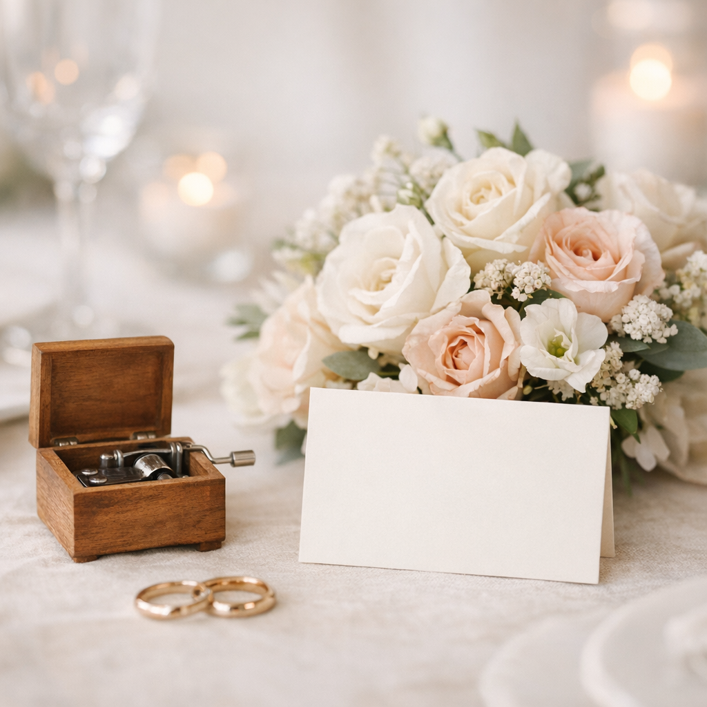 Un cadeau de mariage musical crée un souvenir qui se réécoute