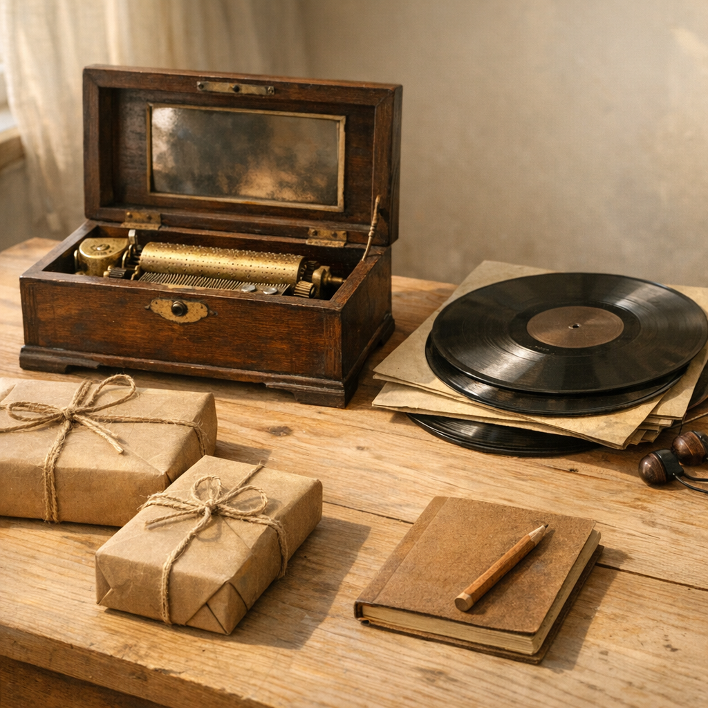 Choisir un cadeau musical vintage qui a vraiment une âme