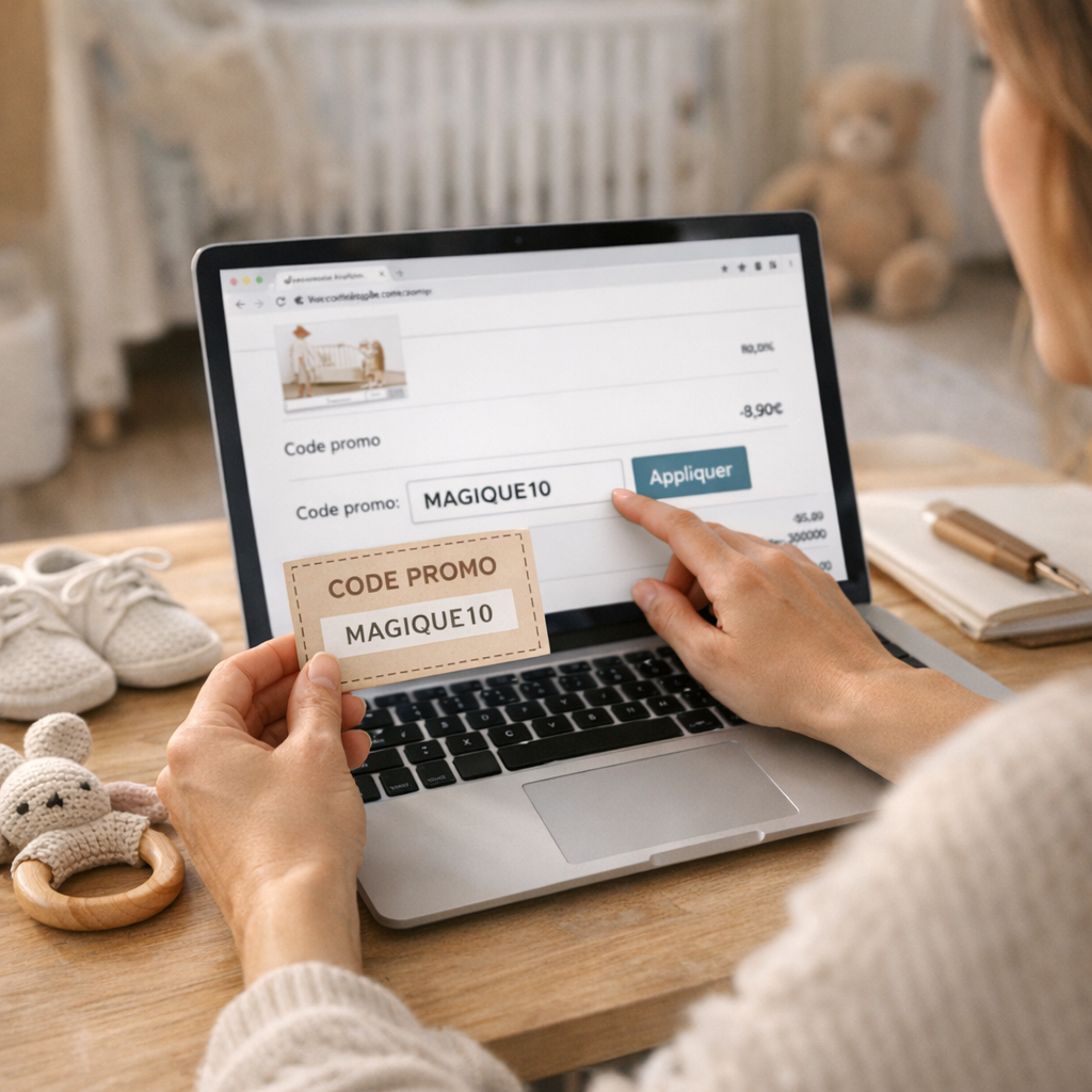 Comment activer un code promo Berceau Magique ?