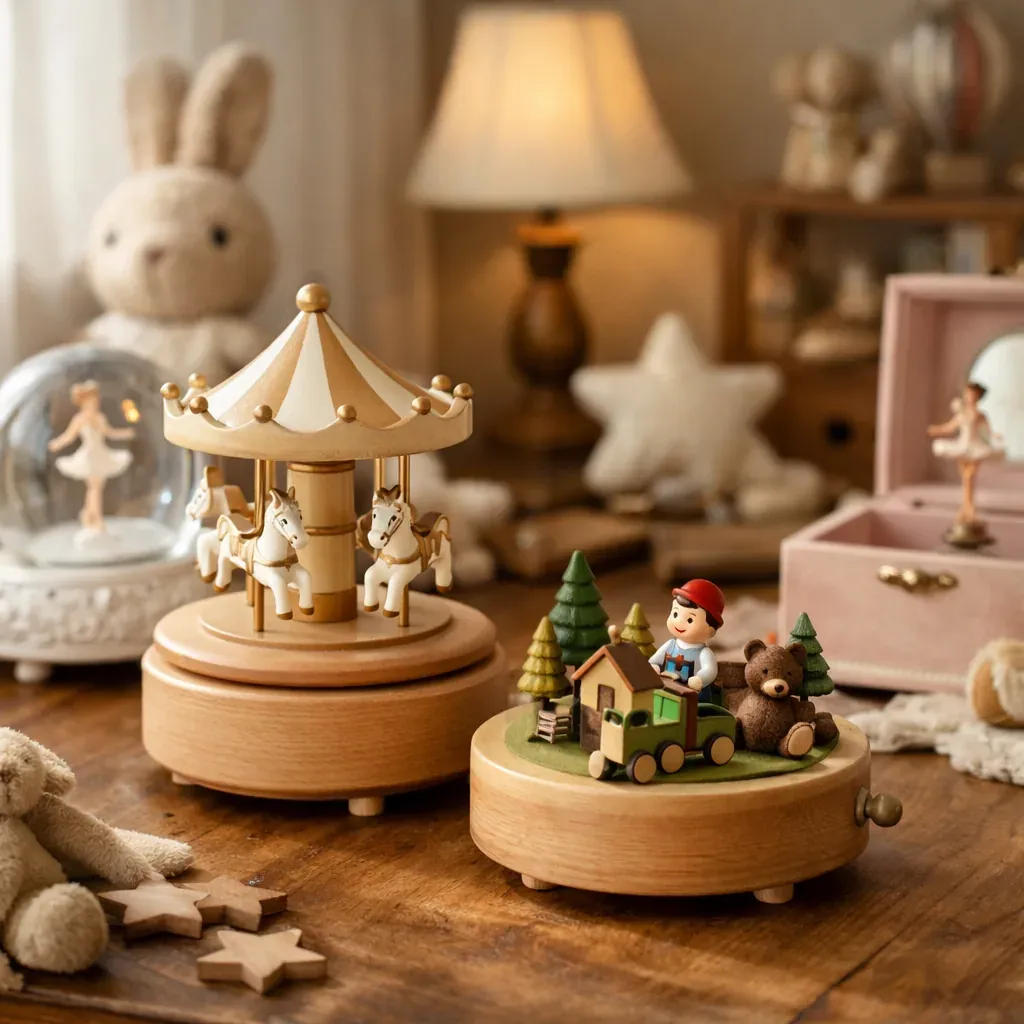 Comment choisir une boîte à musique en bois pour enfant ?