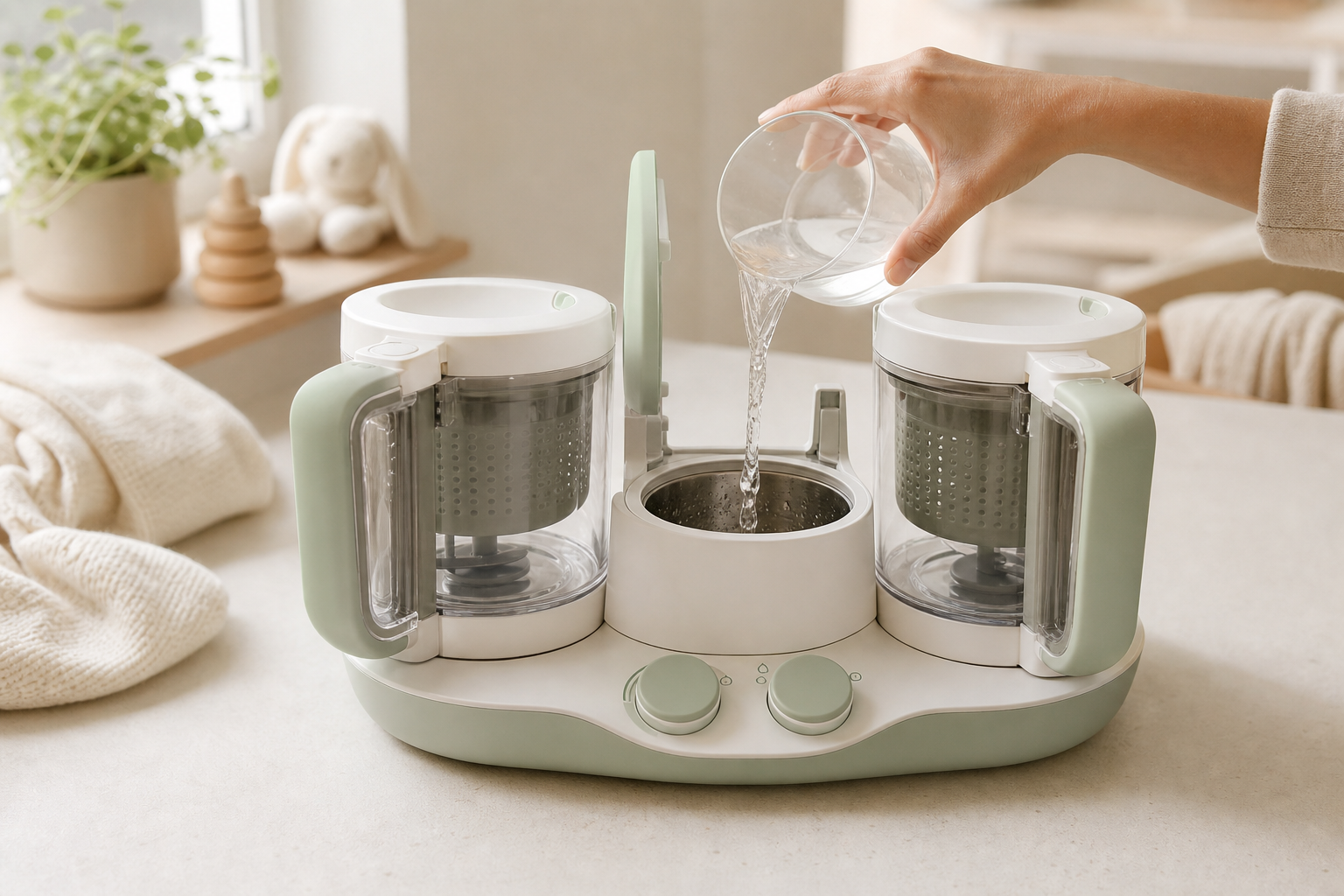 Le détartrage du Babycook Duo préserve sa cuisson vapeur