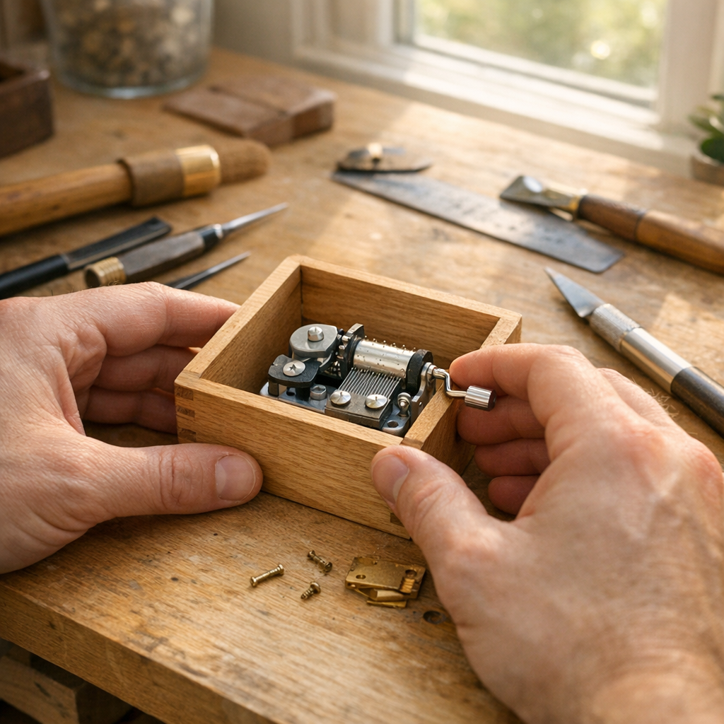 Comment fabriquer une boîte à musique simple et sûre ?