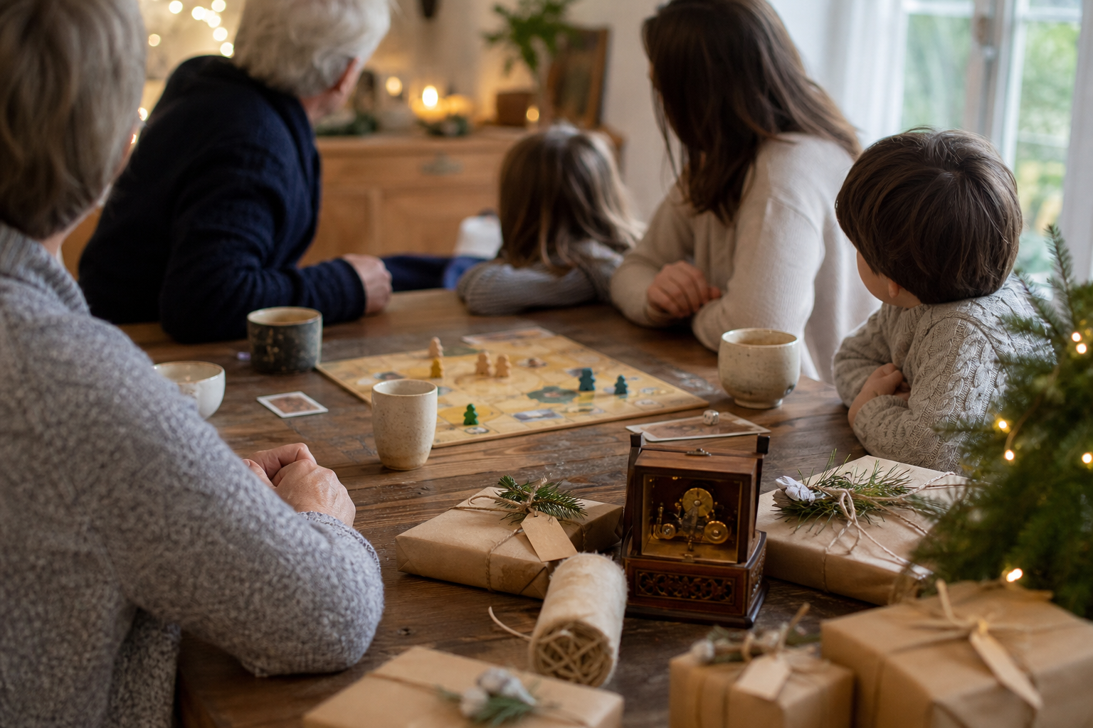 Une idée cadeau familiale se choisit selon le foyer réel