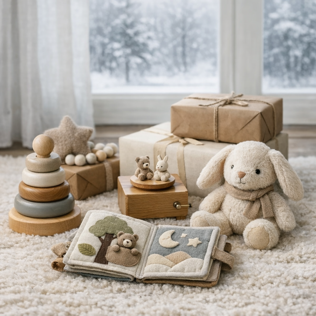 La bonne Idée Cadeau de Noël pour bébé de 1 an : 15 choix durables