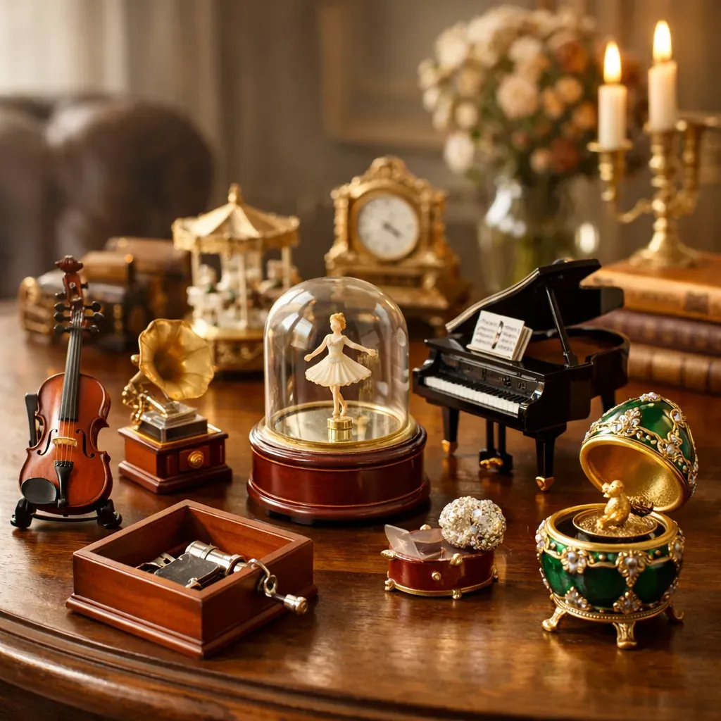 Instruments miniatures et objets décoratifs : repères