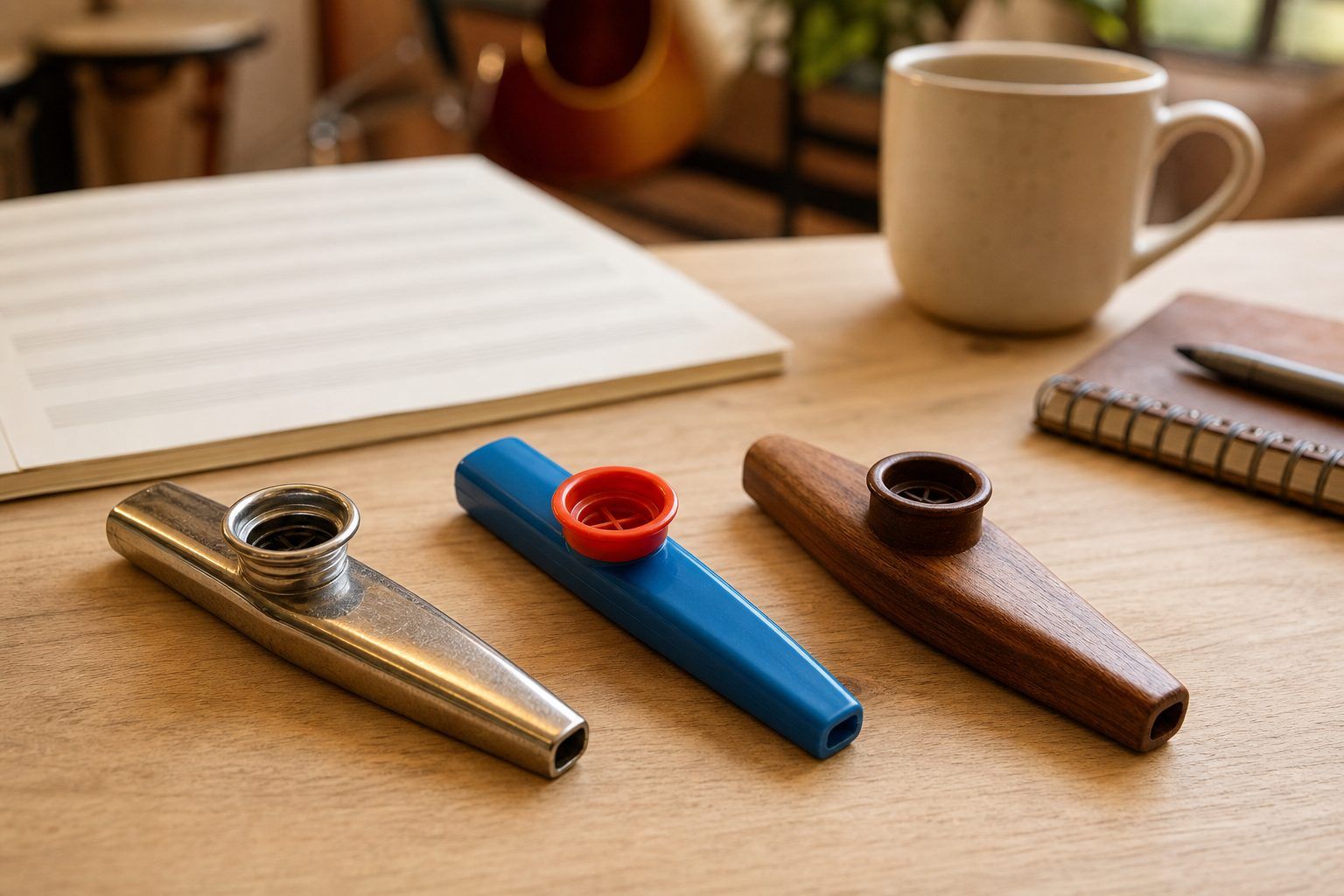 Kazoo en métal, plastique ou bois : comment choisir un modèle ?