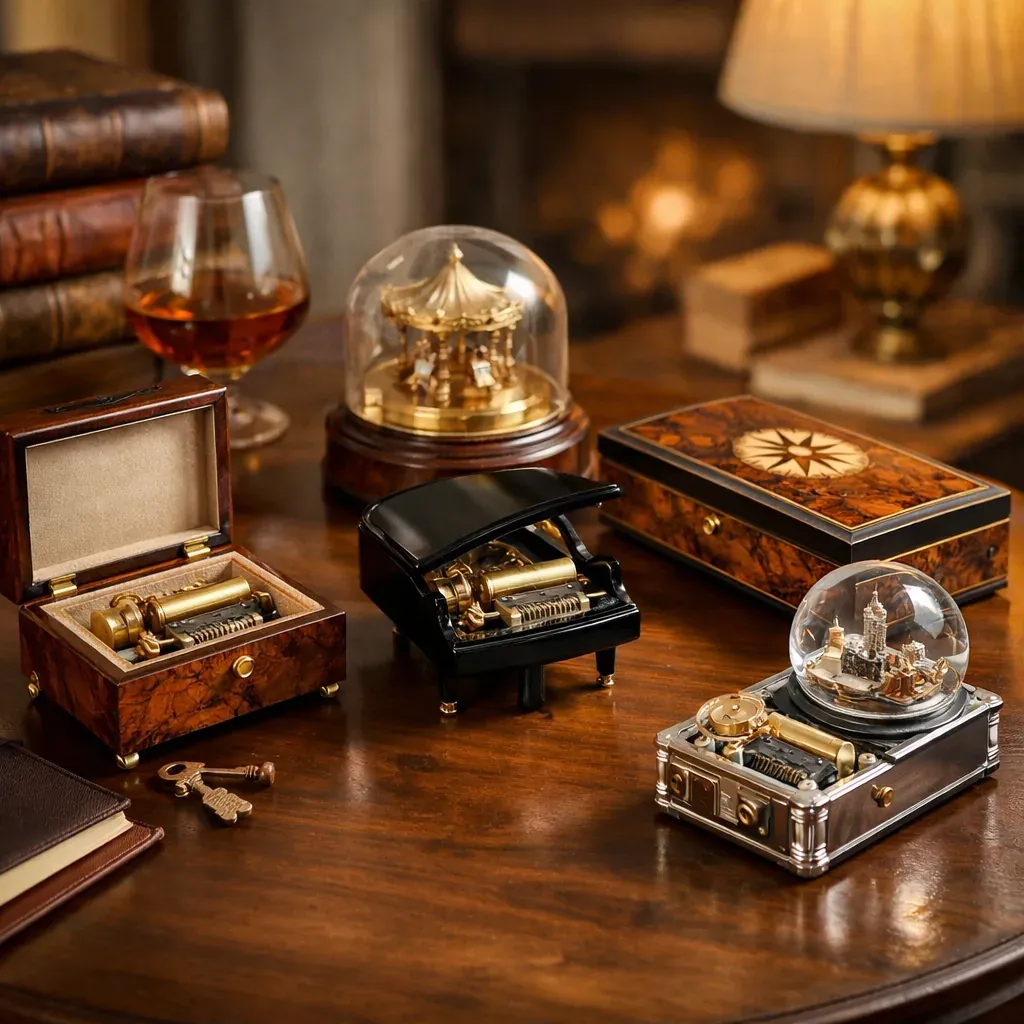 La boîte à musique en cadeau pour homme mérite un choix attentif