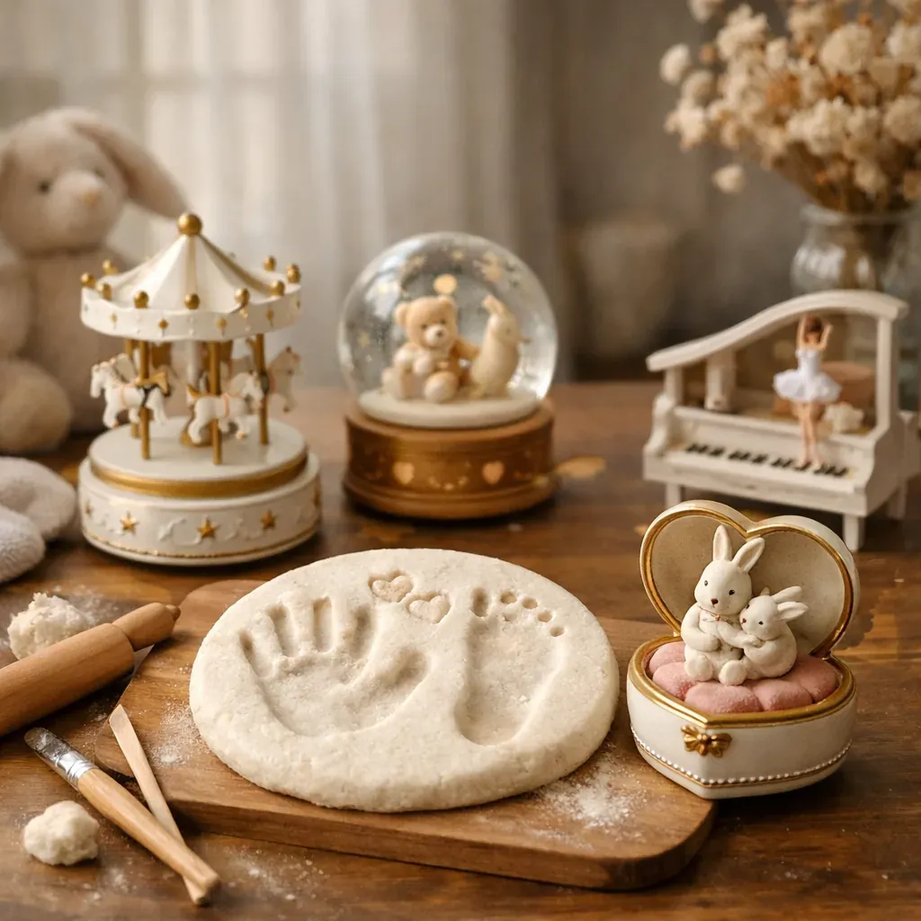 La Pâte à sel pour bébé : Recette encadrée et empreinte souvenir