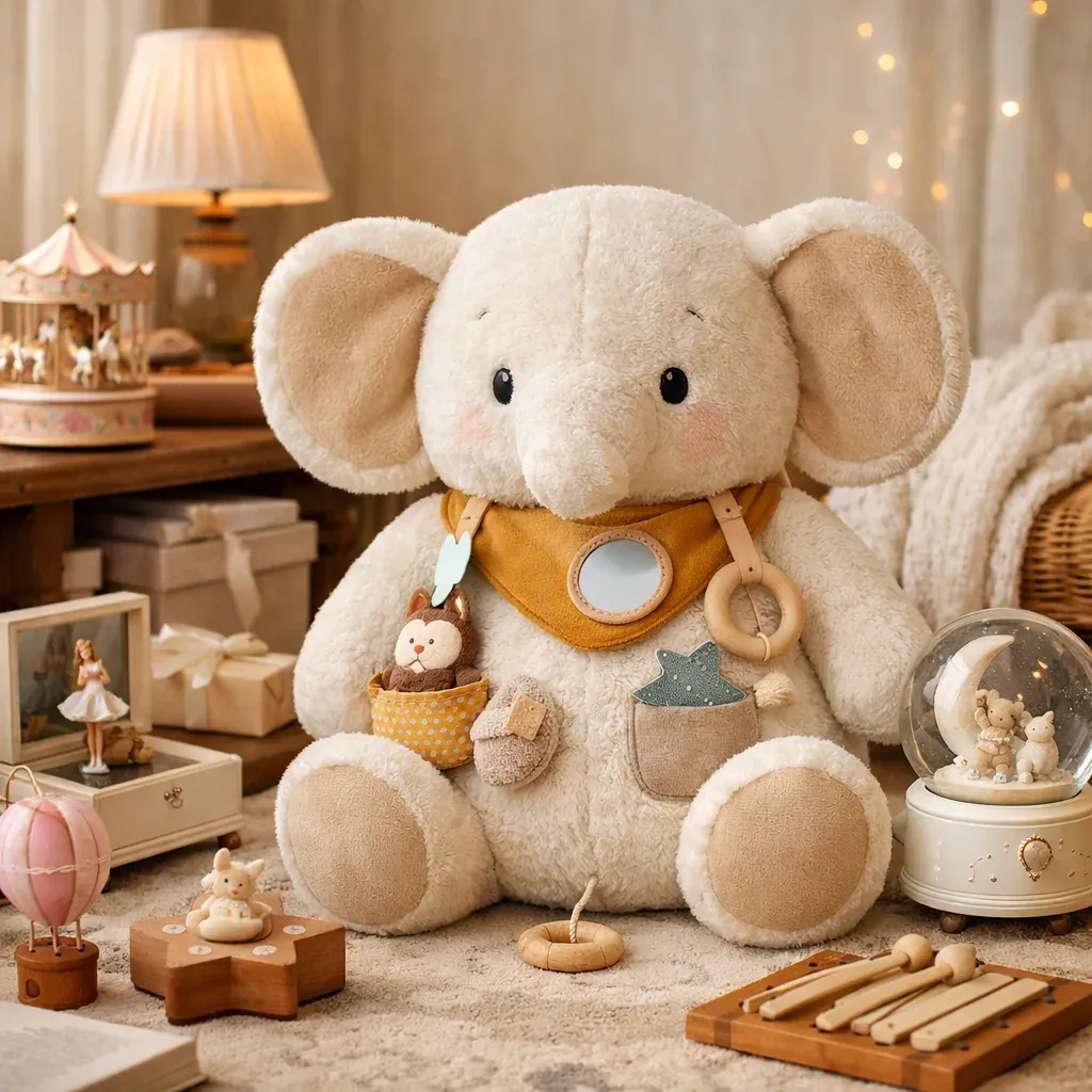 La Peluche d'activité géante : usages, âge et sécurité