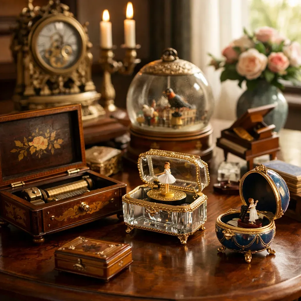 L’origine de la boîte à musique naît dans l’horlogerie