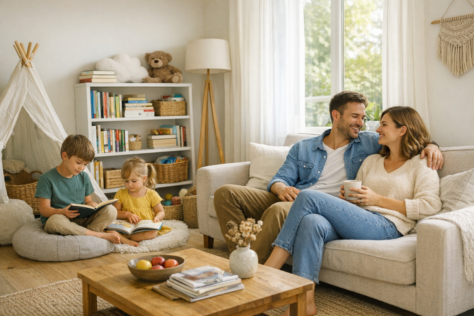 Maison sereine: routines simples pour mieux vivre ensemble