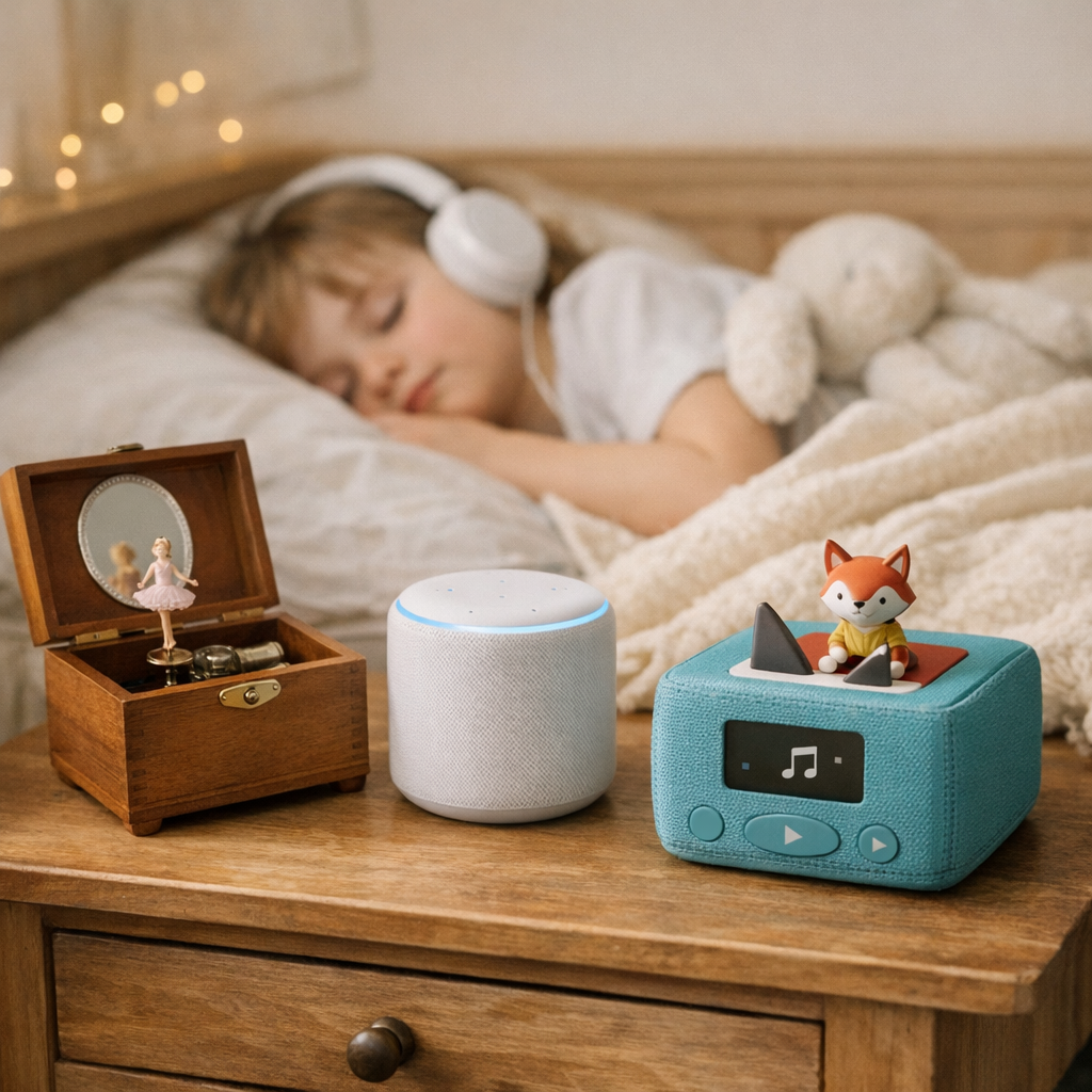 Voix, boîte à musique ou lecteur audio : quels supports privilégier ?