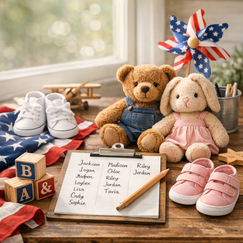 25 idées de prénoms américains pour garçon, fille et mixtes