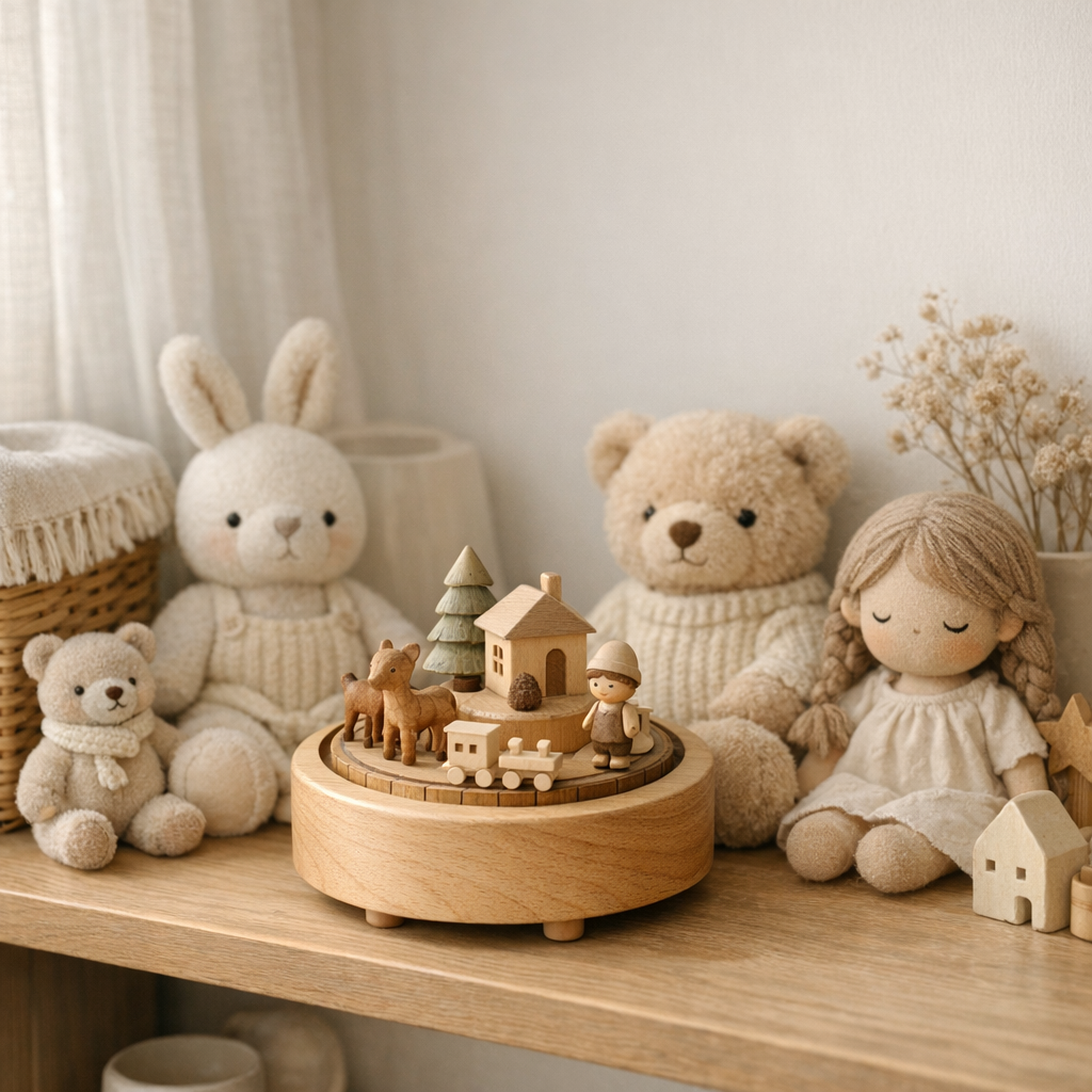 Un objet musical rend la chambre d’enfant plus apaisante