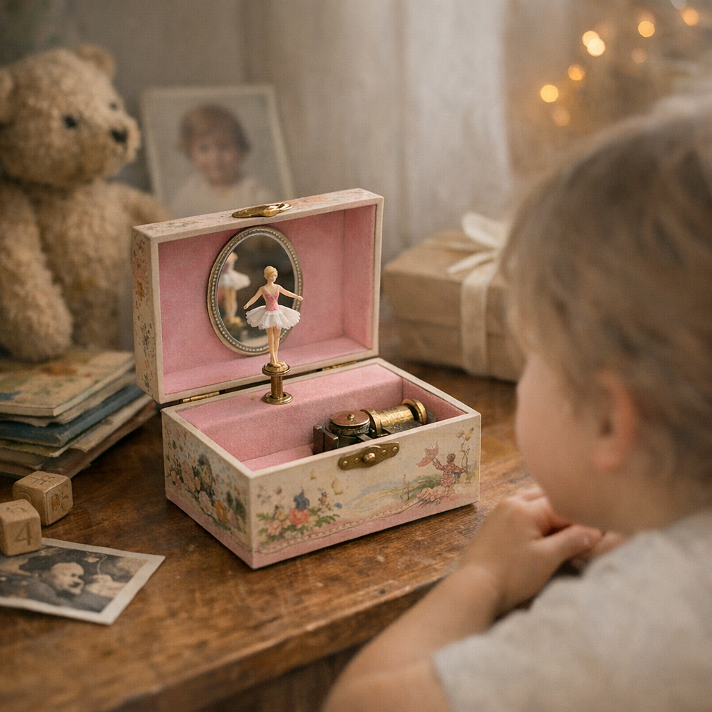 Pourquoi cet objet touche encore : enfance, cadeau et mémoire sonore