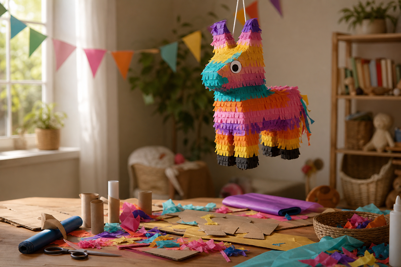 Quelle piñata fabriquer selon le temps et la forme voulue ?