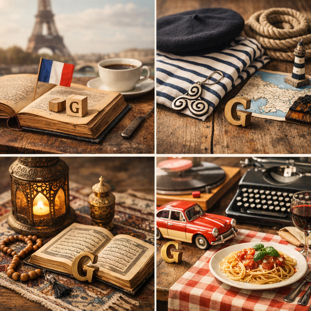 Origines et nuances : français, breton, arabe, italien ou rétro