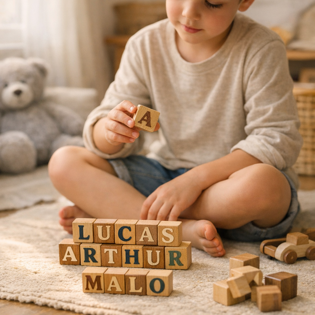 Prénoms garçon de 6 lettres commençant par A, L ou M