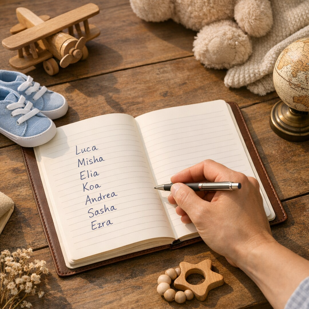 Liste de prénoms de garçons finissant par A : courts, rares, classiques