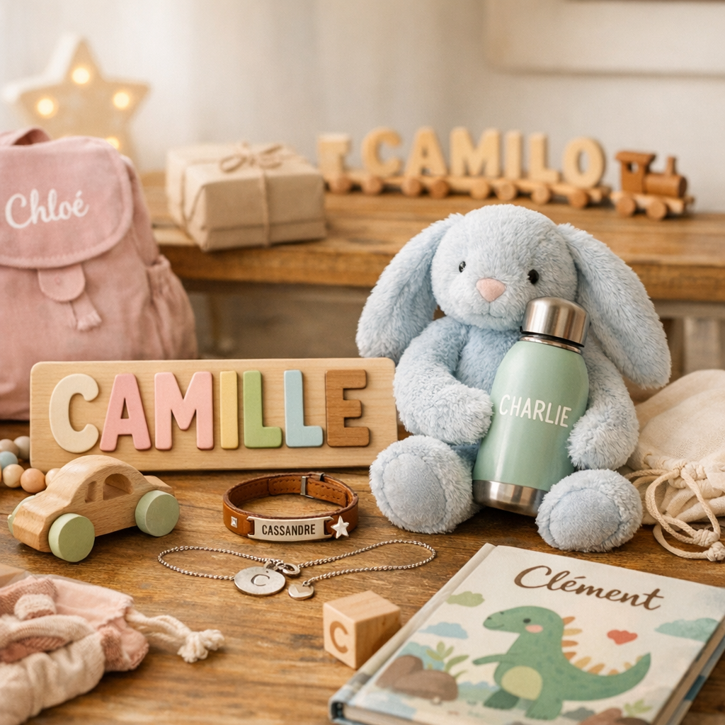 Garçons, filles et prénoms mixtes en C : idées et budget des cadeaux personnalisés