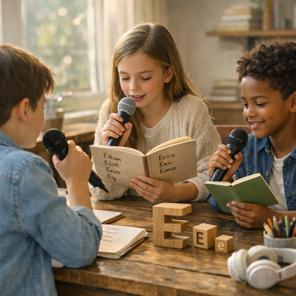 Garçons, filles, mixtes : les idées en E à écouter à voix haute
