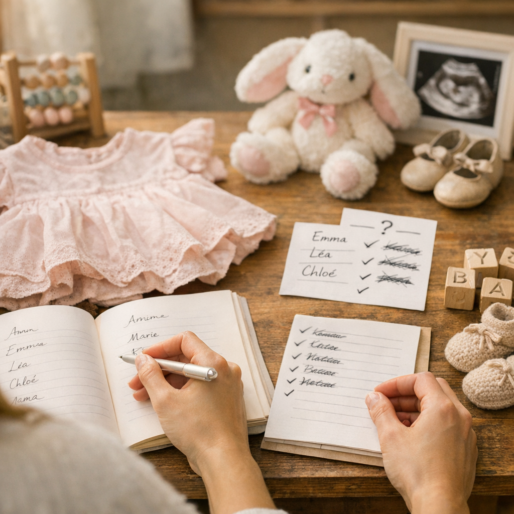Quel prénom choisir pour une petite fille ? critères concrets et erreurs à éviter