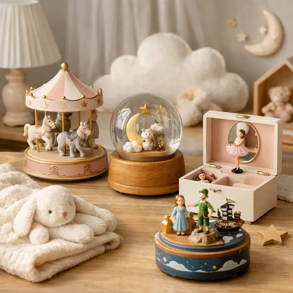 Quelle boîte à musique choisir pour une chambre de bébé ?