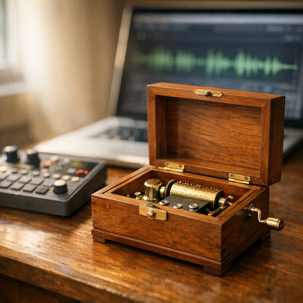 Le réglage d’une boîte à musique commence par l’identifier