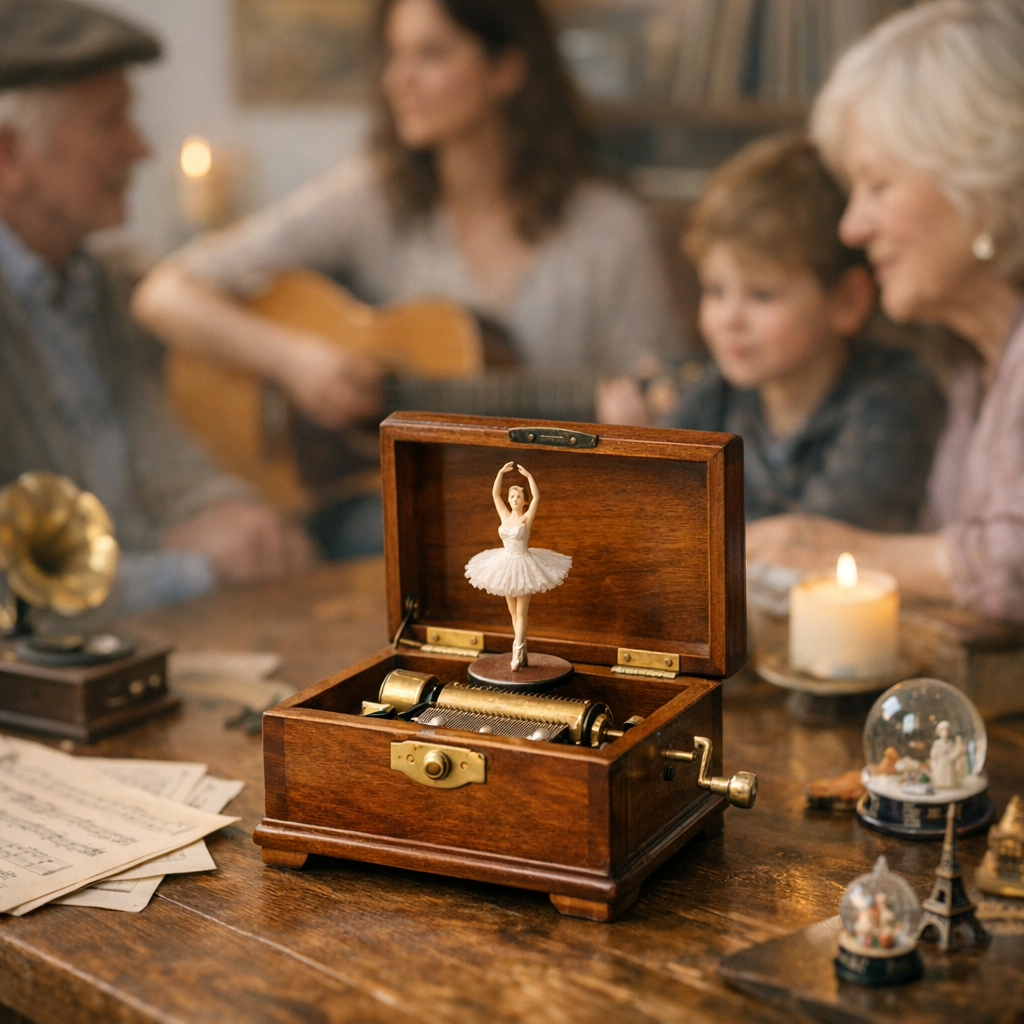 Quand la boîte à musique devient un signe culturel collectif