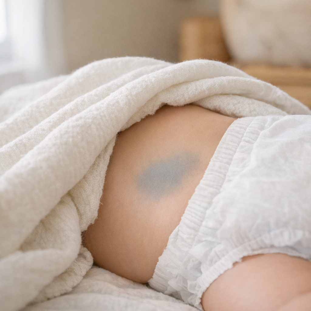 Une Tache mongoloïde sur un bébé doit-elle inquiéter ?