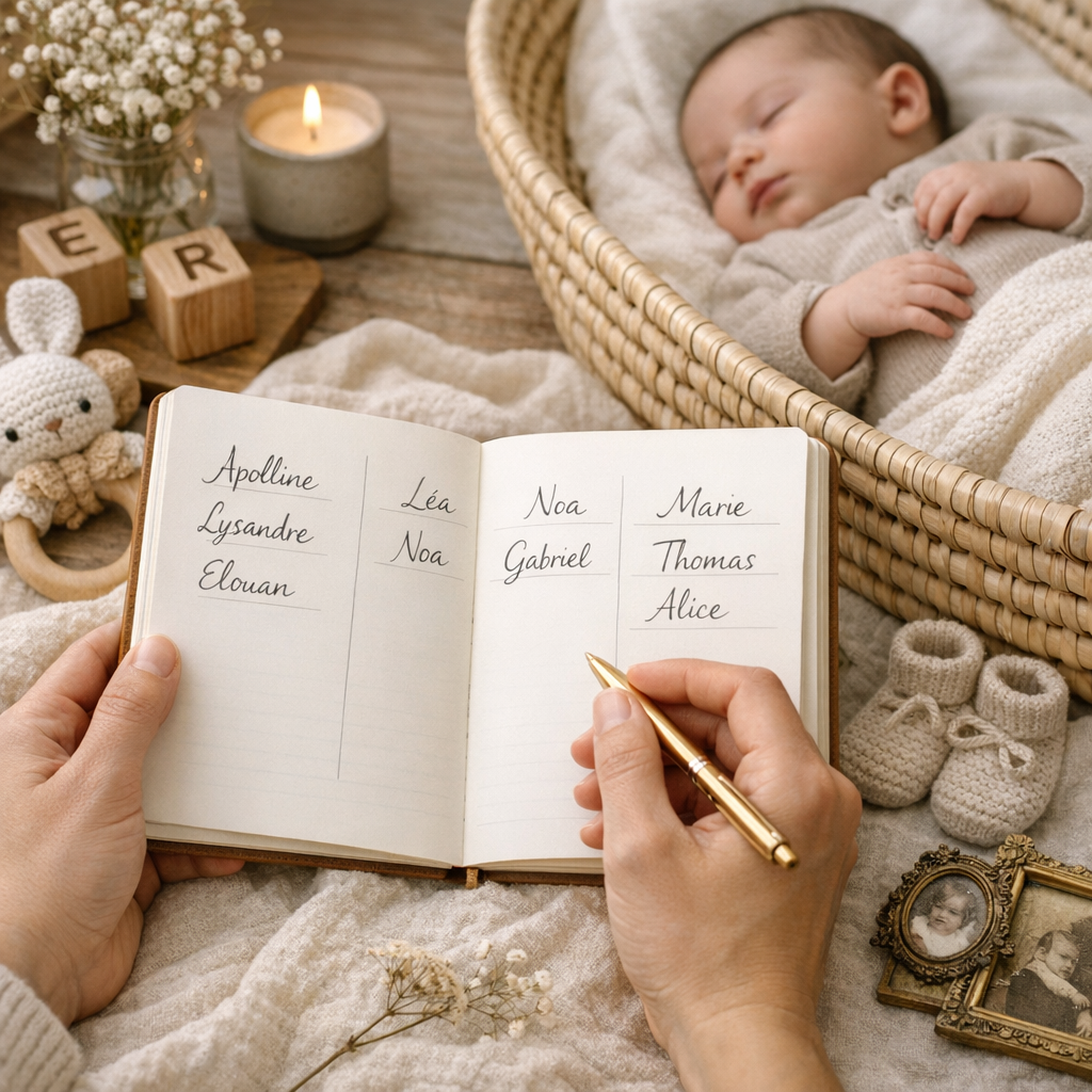 3. Prénoms rares, doux ou classiques&nbsp;: choisir par style et sonorité