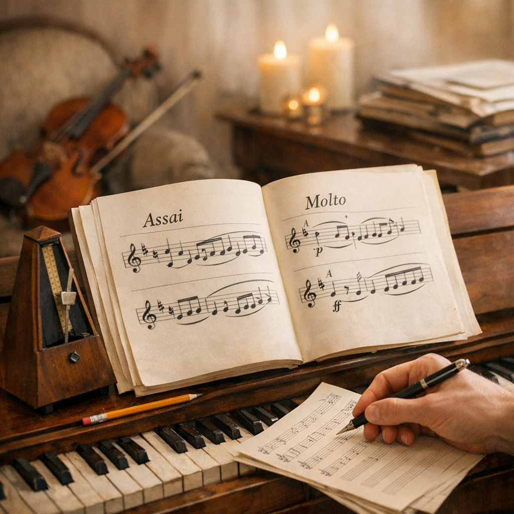 Assai, molto : pourquoi ces mots sont si musicaux