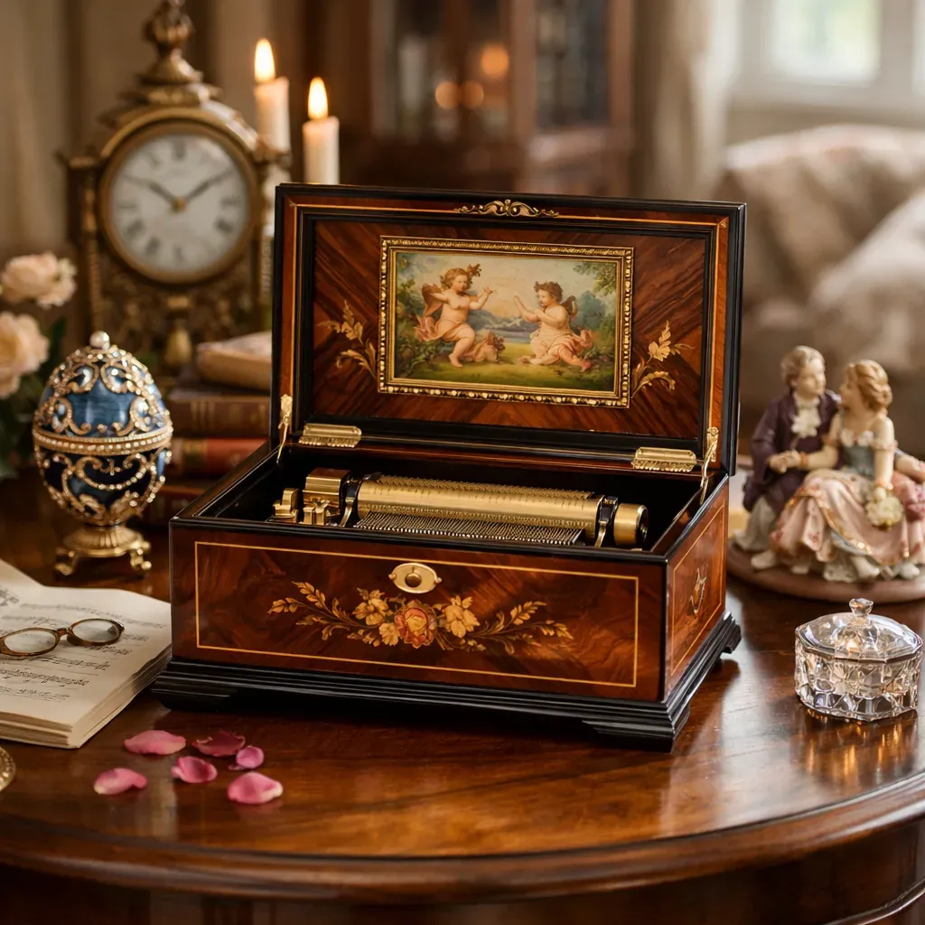 Une boîte à musique, patrimoine sonore, mérite d’être conservée