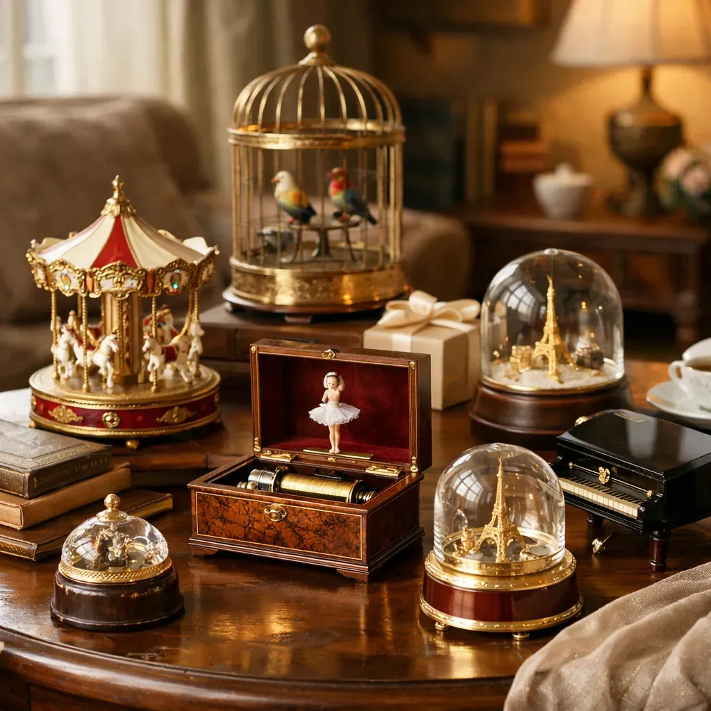 Une collection de musique mécanique se choisit avec patience