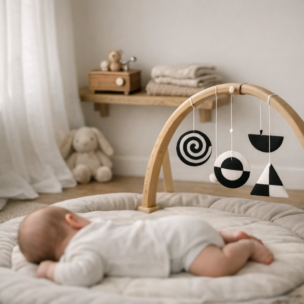 La vue de bébé à 3 mois évolue : distances et signes utiles